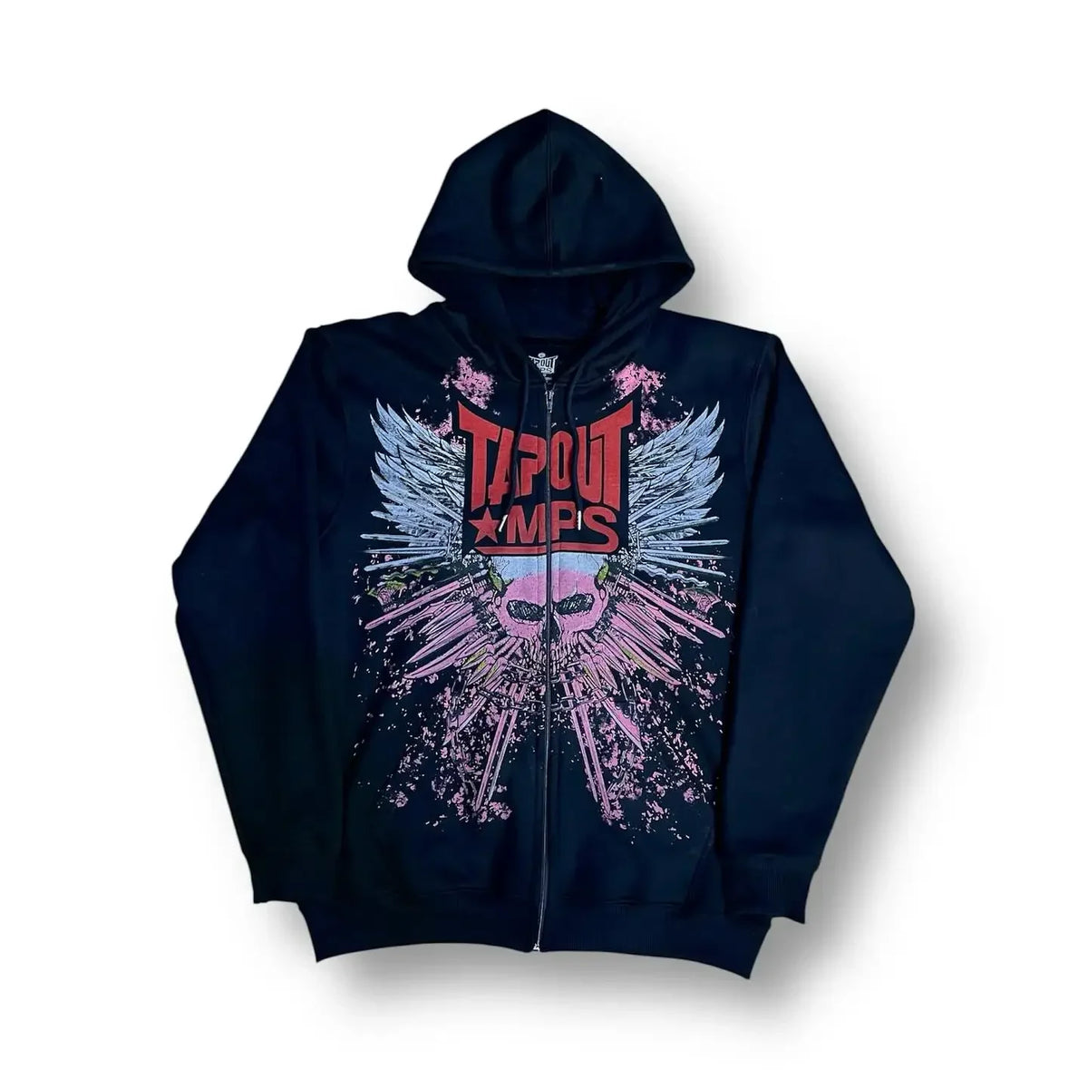 VILZSTUDIOS Oversized Retro Pigeon Graphic Print Hoodie