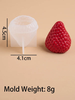 VILZSTUDIOS Strawberry Silicone Candle Mold