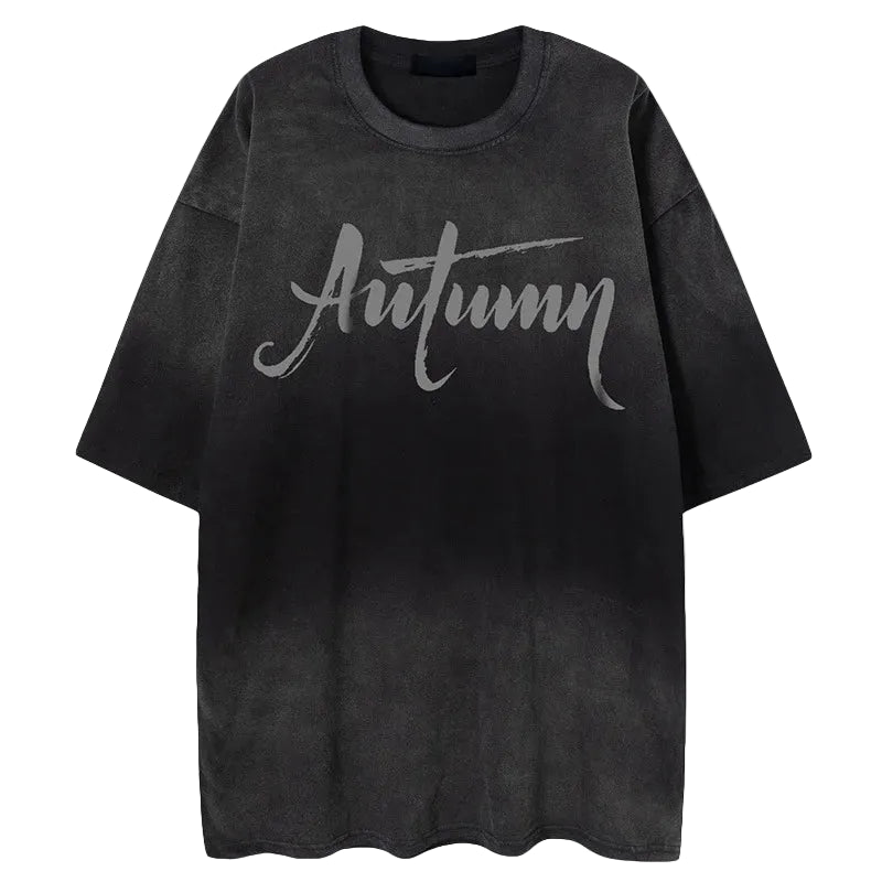 VILZSTUDIOS Oversized Gradient Dye T-Shirt