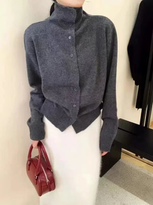 VILZSTUDIOS Casual Cashmere Knitted Cardigan
