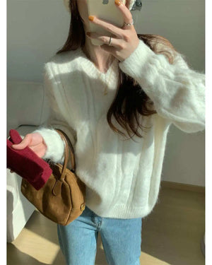 VILZSTUDIOS Cozy Oversized Festive Sweater