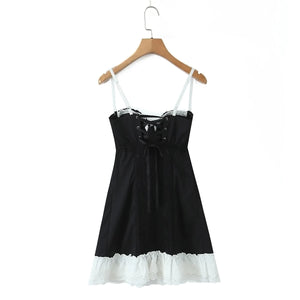 VILZSTUDIOS Sexy Ruched Chest Corset Style Dress
