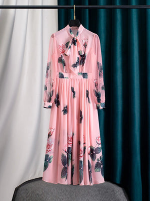VILZSTUDIOS Floral Maxi Dress Gown