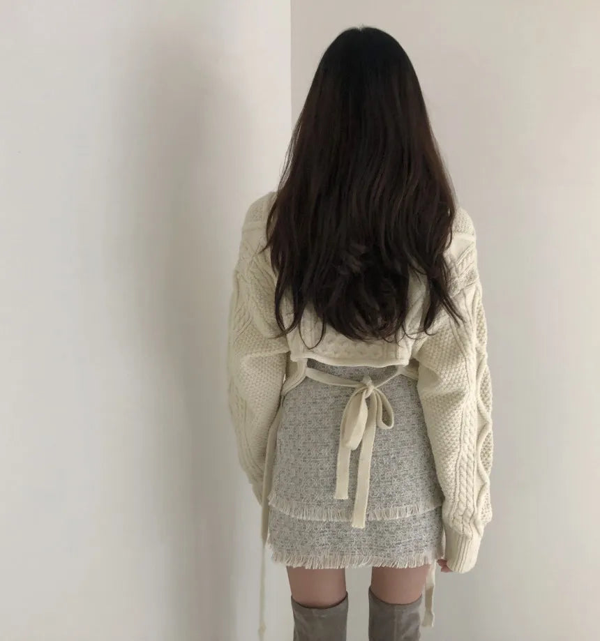 VILZSTUDIOS Cozy Vintage Knit Sweater