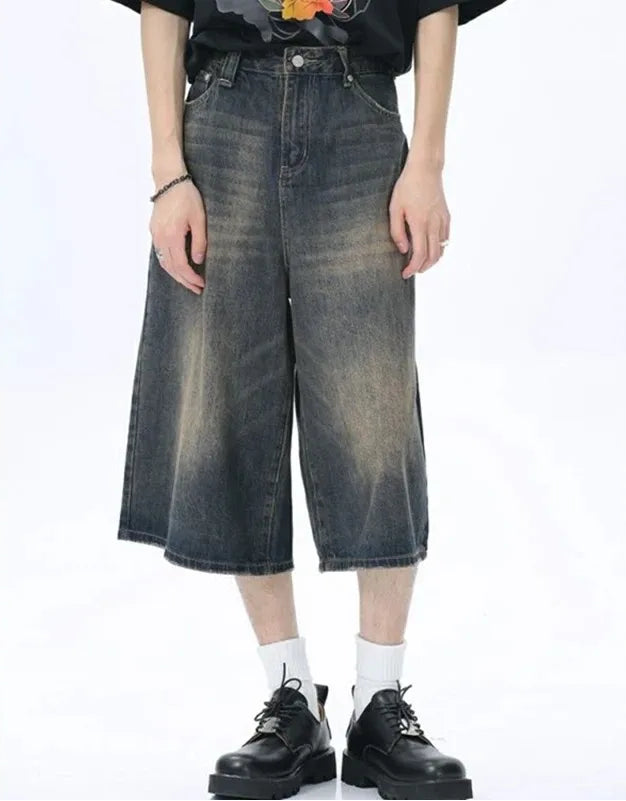 VILZSTUDIOS Retro Oversize Loose Jorts