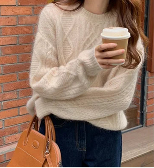 VILZSTUDIOS Casual Wool Knitted Sweater