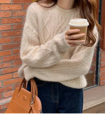 VILZSTUDIOS Casual Wool Knitted Sweater