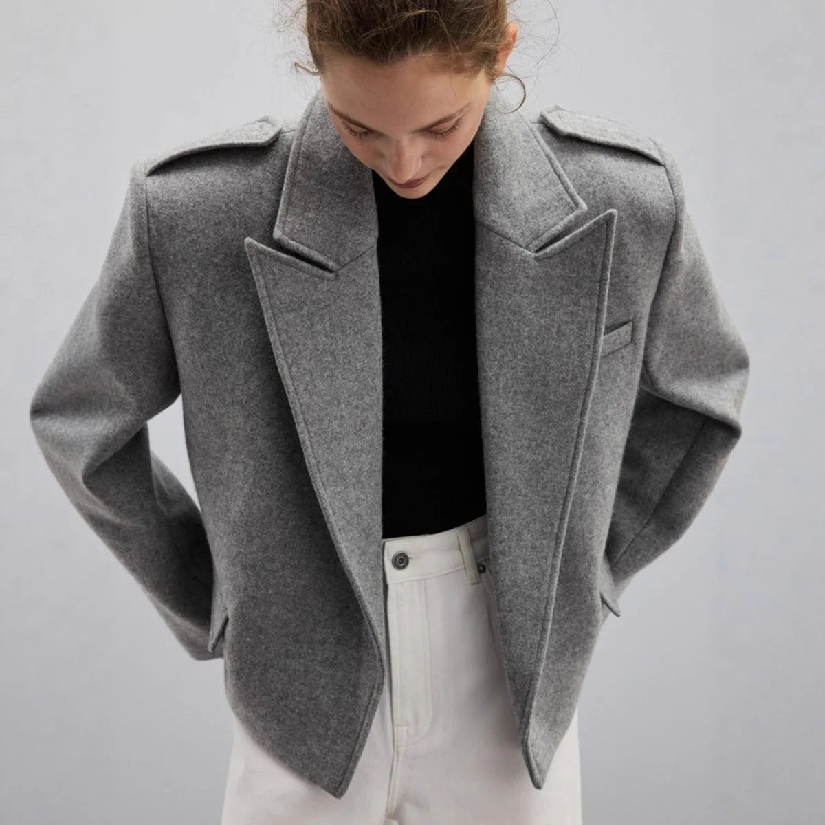 VILZSTUDIOS Cozy Wool Blend Jacket