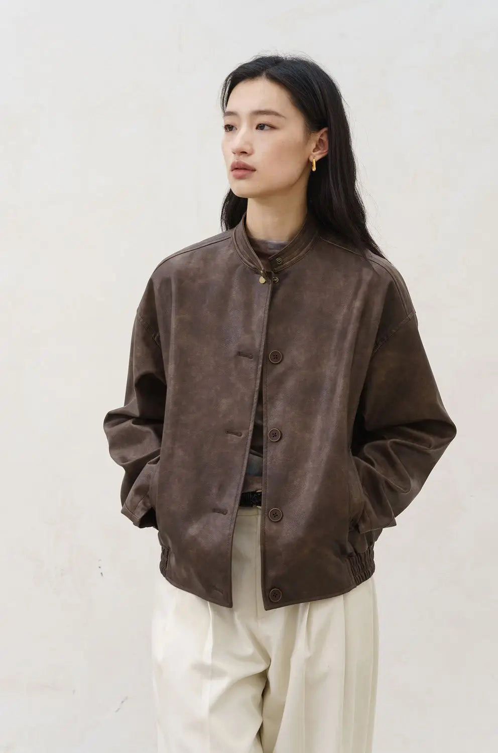 VILZSTUDIOS Vintage Leather Jacket