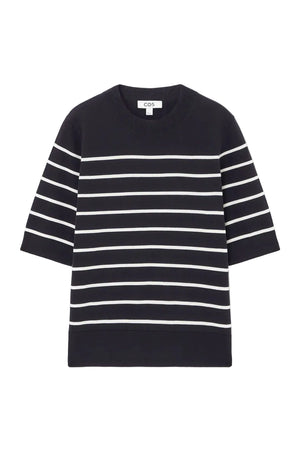 VILZSTUDIOS Round Neck Knit T-Shirt