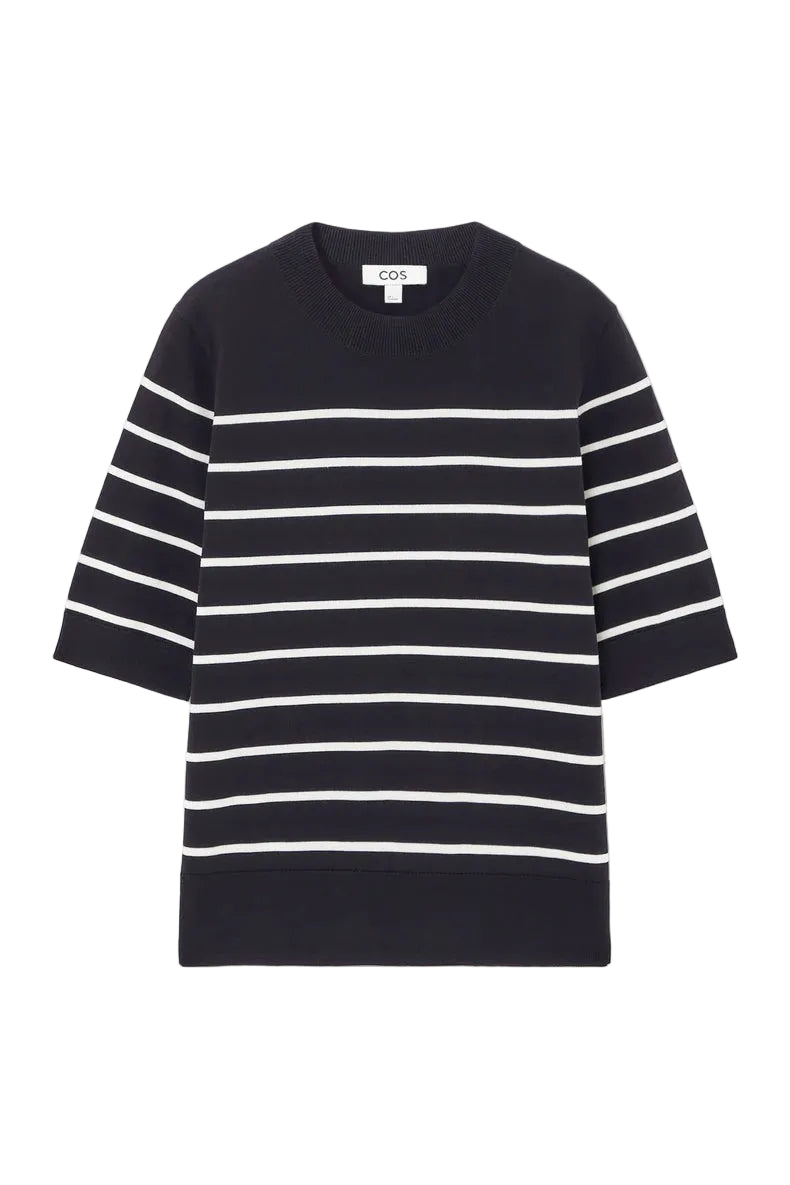 VILZSTUDIOS Round Neck Knit T-Shirt