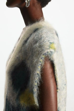 VILZSTUDIOS Woolen V-Neck Knitted Vest
