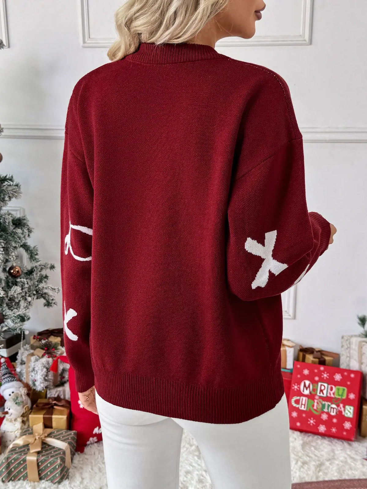 VILZSTUDIOS Cozy Christmas Knit Sweater