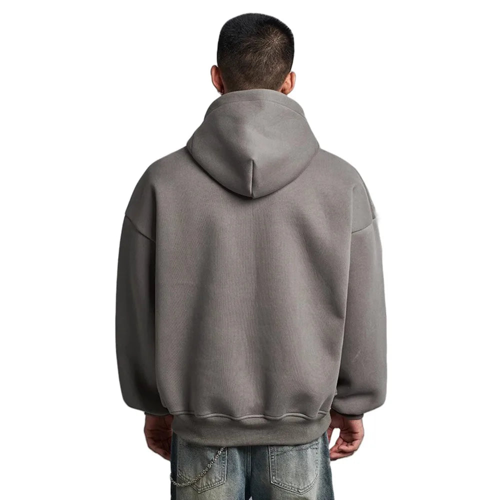 VILZSTUDIOS Stylish Embroidered Front Pocket Hoodies