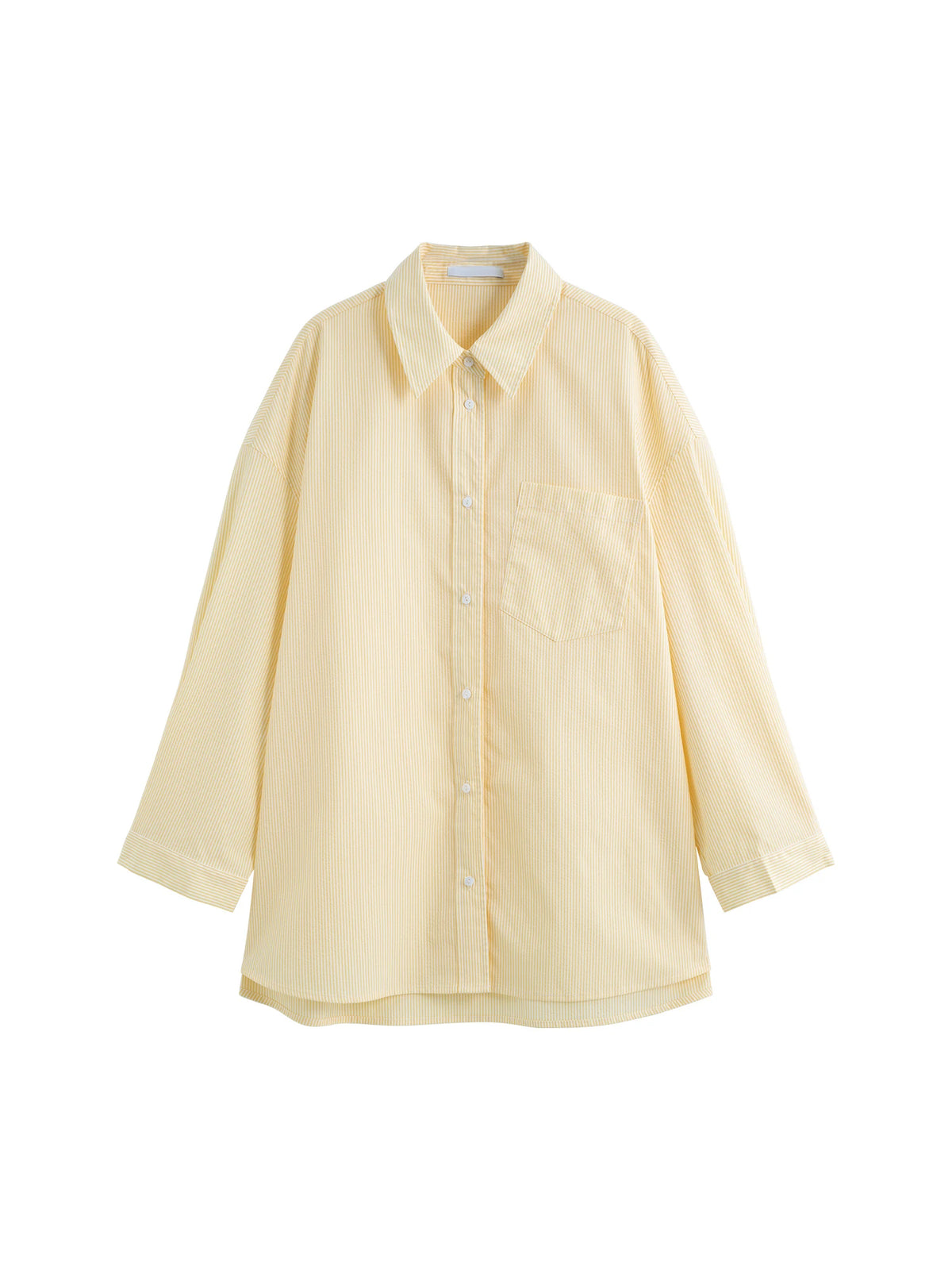 VILZSTUDIOS Oversized Striped Long Sleeve Shirt