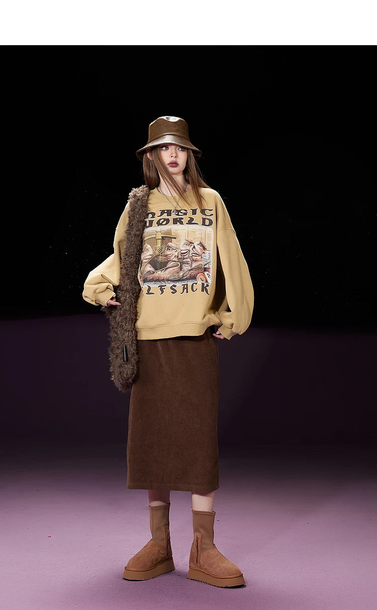 VILZSTUDIOS Cozy Winter Fleece Sweater