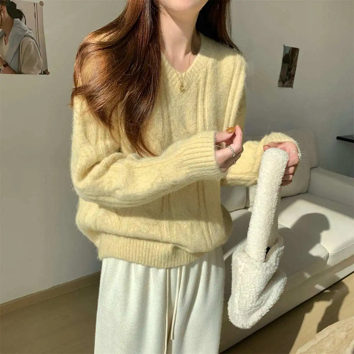 VILZSTUDIOS Cozy Oversized Festive Sweater