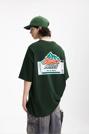 VILZSTUDIOS Inflation Heavyweight Mountain Graphic T-Shirt