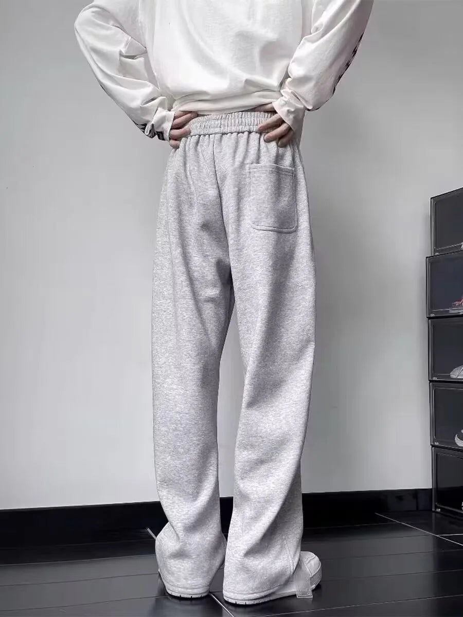 VILZSTUDIOS Loose Straight Casual Sports Pants