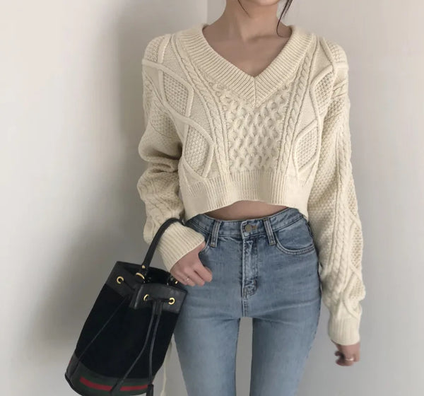 Cozy Vintage Knit Sweater