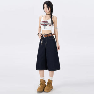 VILZSTUDIOS Luxury Loose Denim Straight Leg Jeans