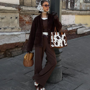 VILZSTUDIOS Cozy Velvet Jacket