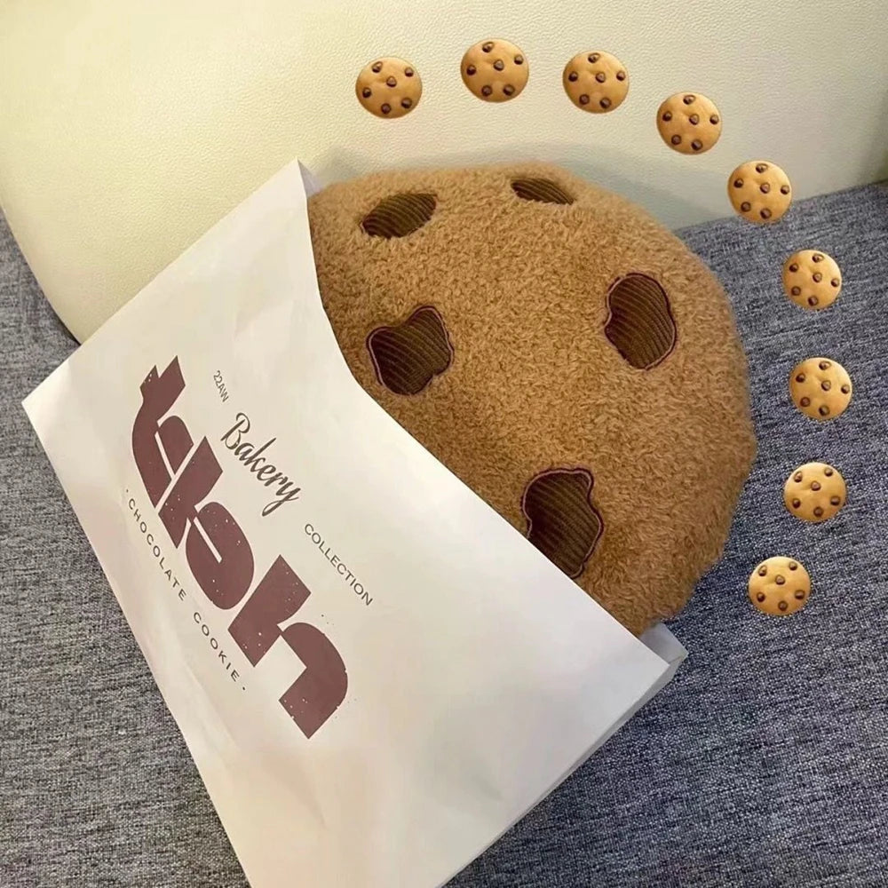VILZSTUDIOS Decorative Cookie Plush Throw Pillow