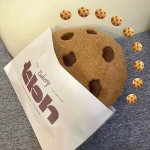 VILZSTUDIOS Decorative Cookie Plush Throw Pillow