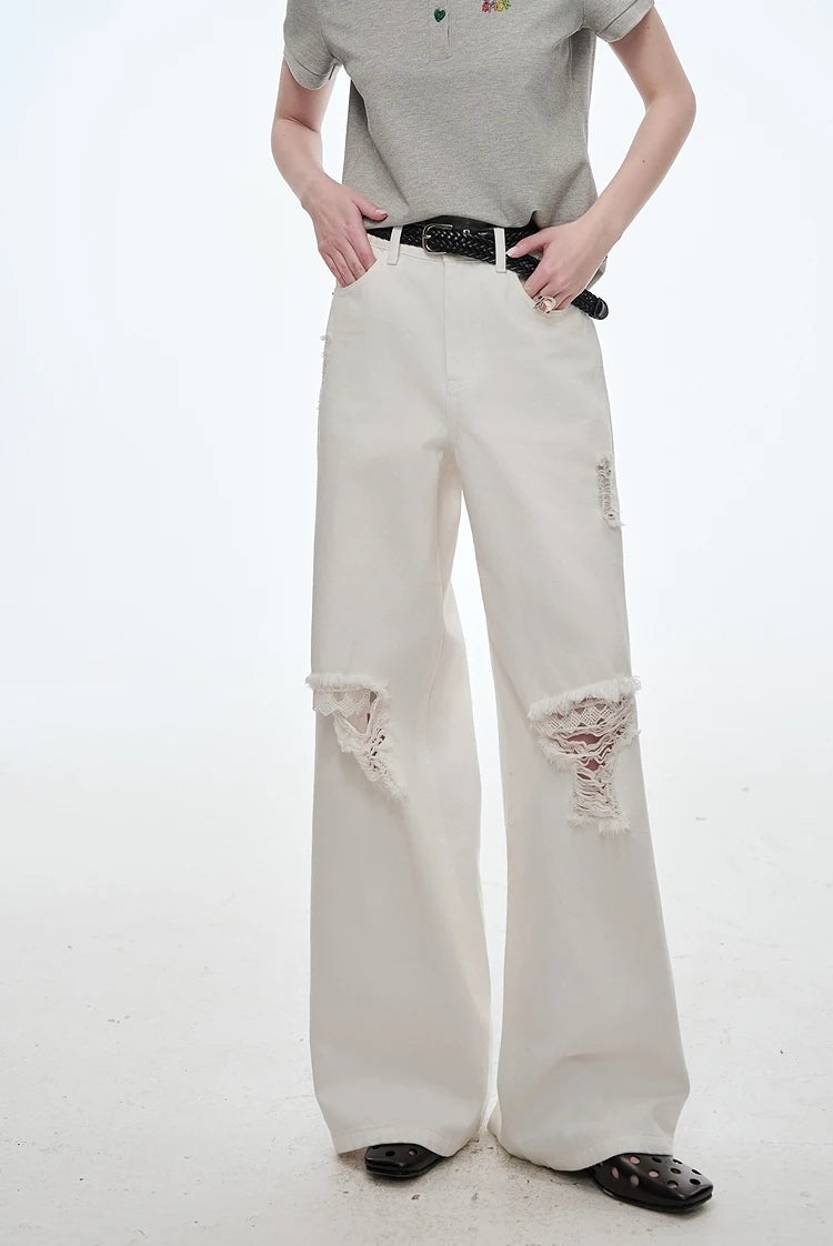 VILZSTUDIOS Classic Wide Leg Jeans