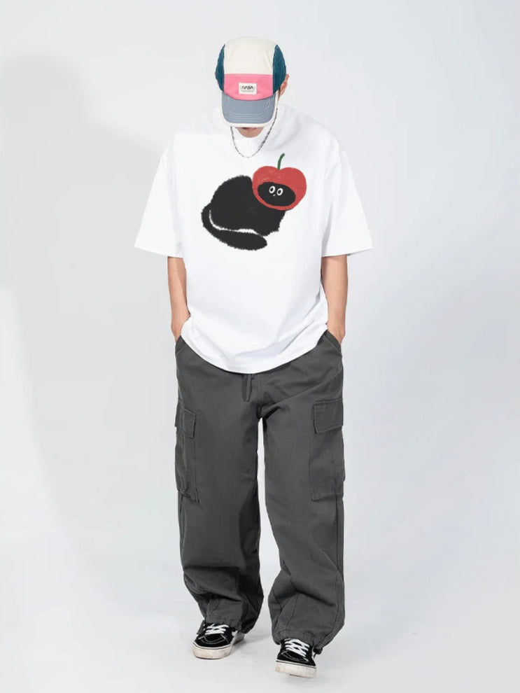 VILZSTUDIOS Cotton Graphic T-Shirt