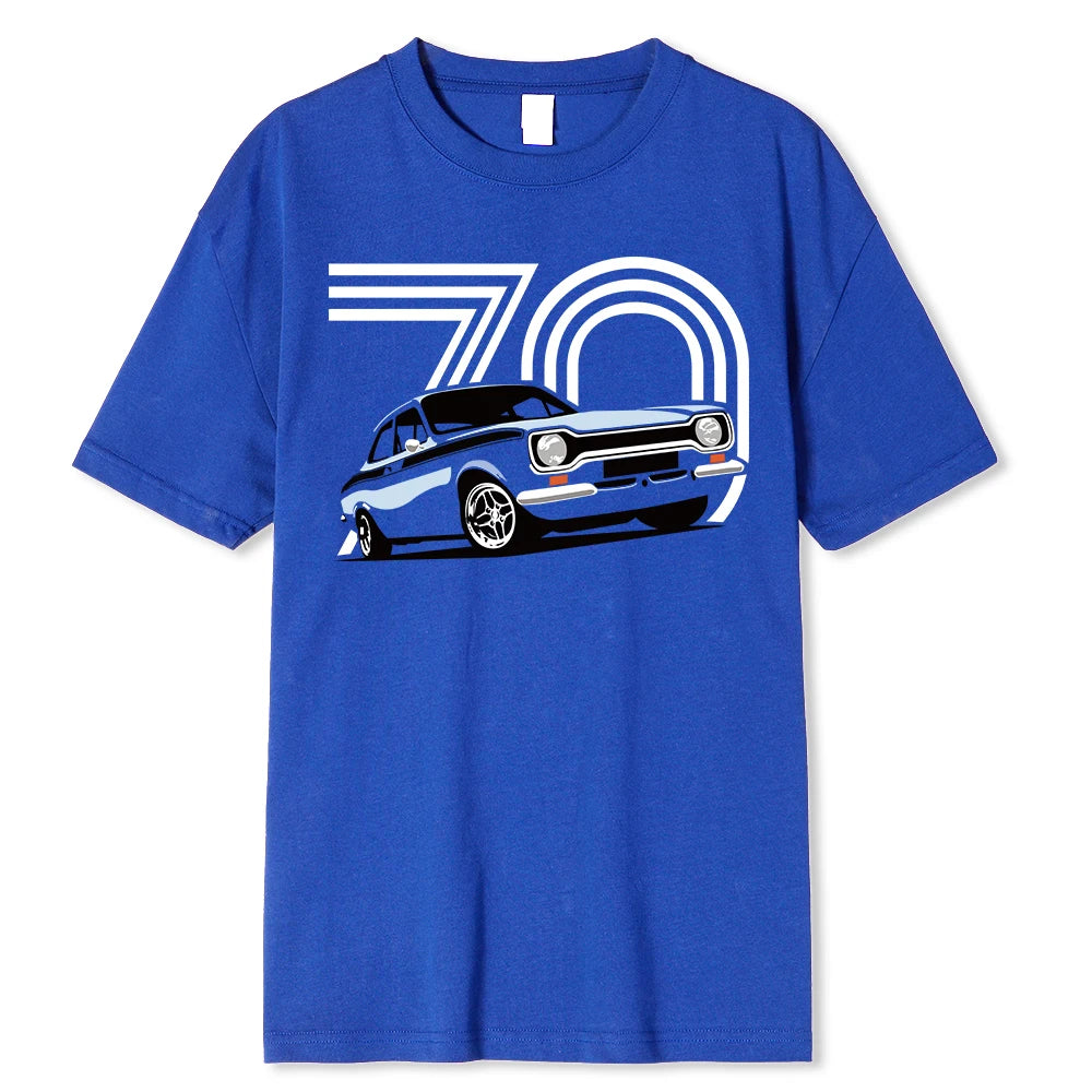 VILZSTUDIOS Vintage Retro 70's Car T-Shirt