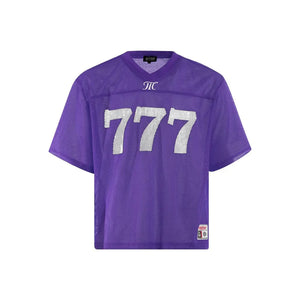 VILZSTUDIOS Breathable Mesh Hollow Short-Sleeved Retro T-Shirt