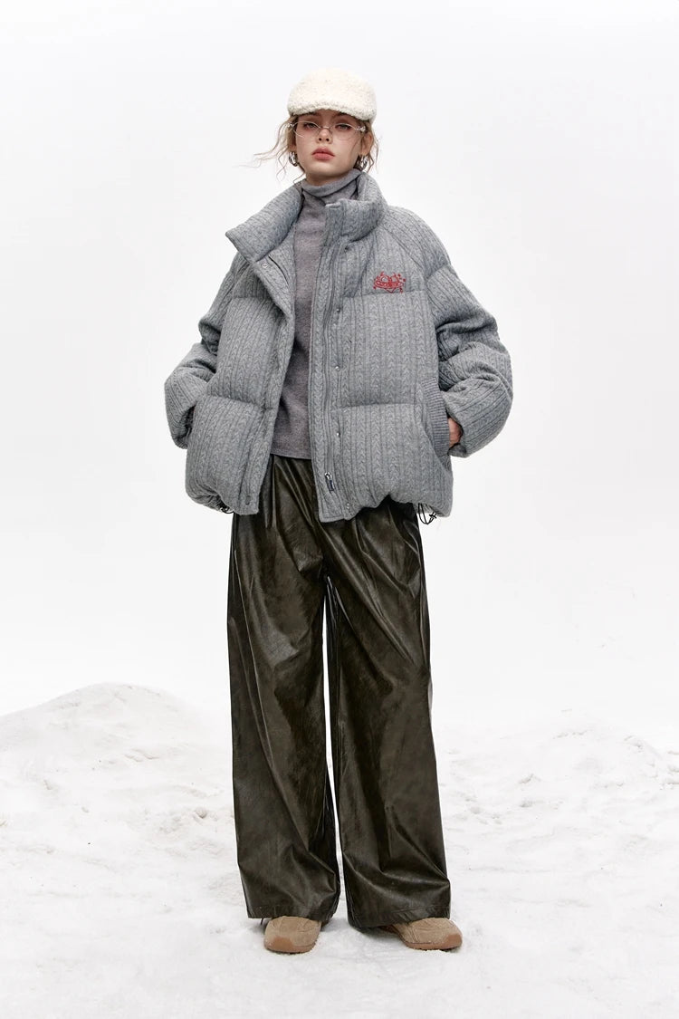 VILZSTUDIOS Cozy Casual Puffer Jacket