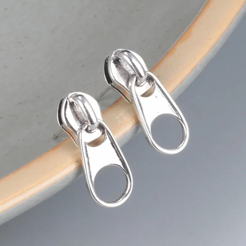VILZSTUDIOS Unique Hip Hop Grunge Stud Earrings