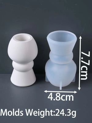 VILZSTUDIOS Modern Nordic Candle Holder Mold