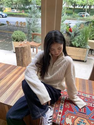 VILZSTUDIOS Cozy Wool Turtleneck Sweater