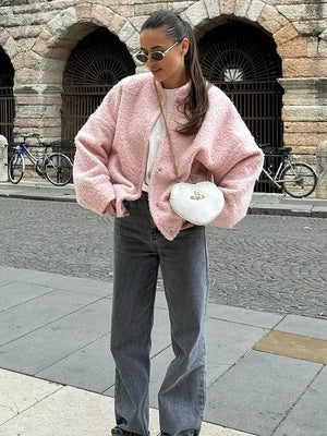 VILZSTUDIOS Chic Fur Jacket