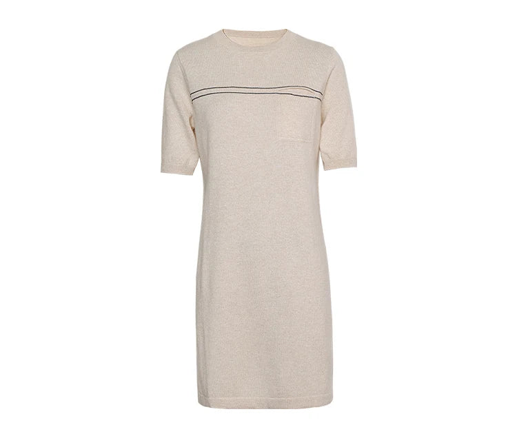 VILZSTUDIOS Luxurious Cashmere Mini Dress