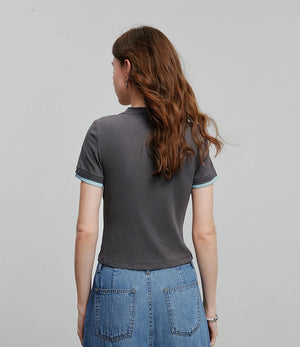 VILZSTUDIOS Stylish Casual Short Sleeve T-Shirt