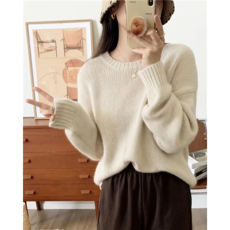 VILZSTUDIOS Cozy & Casual Cashmere Sweater
