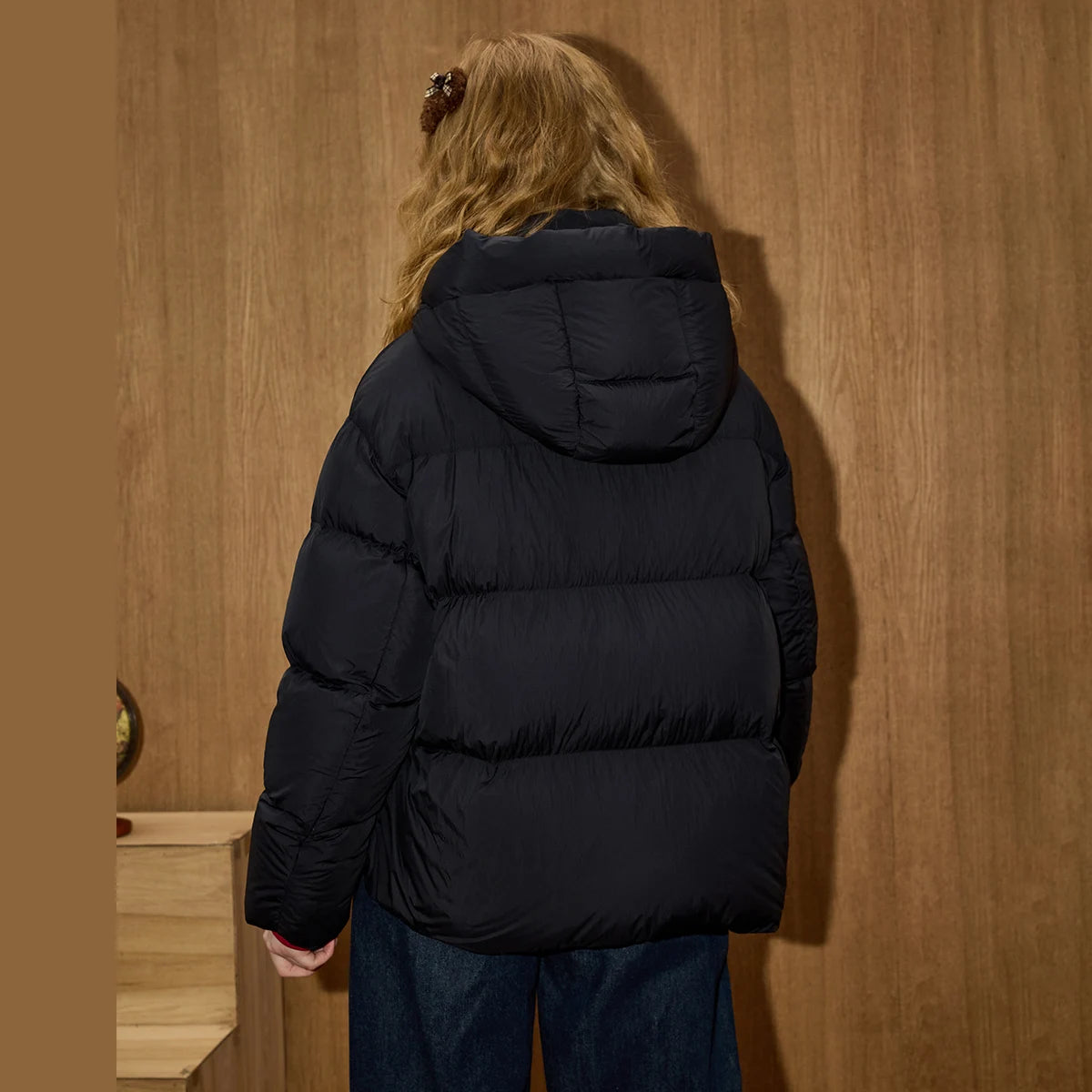 VILZSTUDIOS Oversize Nylon Puffer Jacket