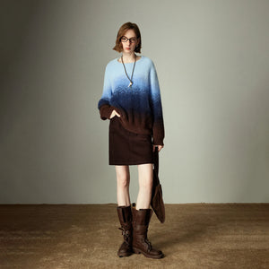 VILZSTUDIOS Warm Gradient Loose Sweater