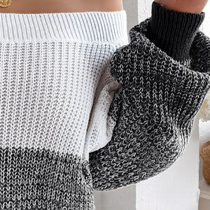 VILZSTUDIOS Cozy Off Shoulder Sweater