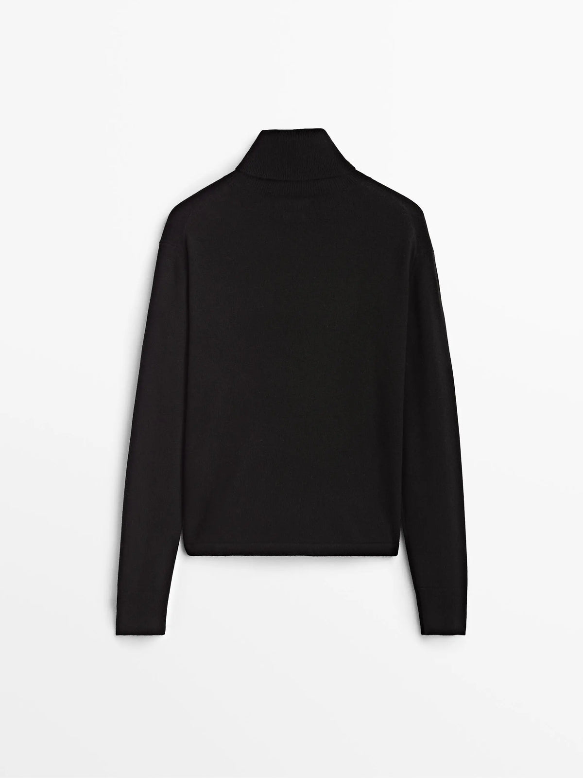 VILZSTUDIOS Basic High Neck Wool Blend Sweater