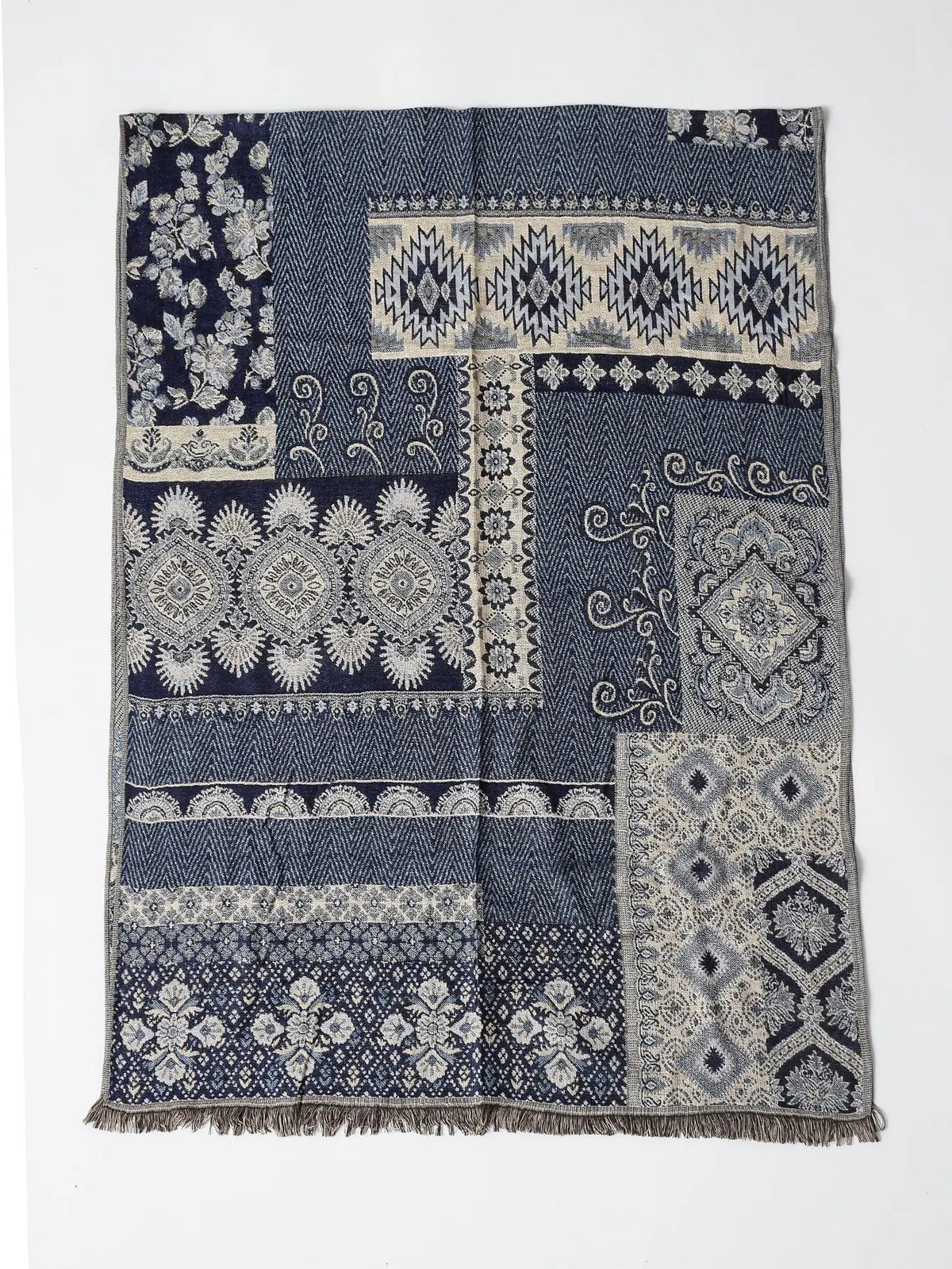 VILZSTUDIOS Jacquard Soft Warm Scarf