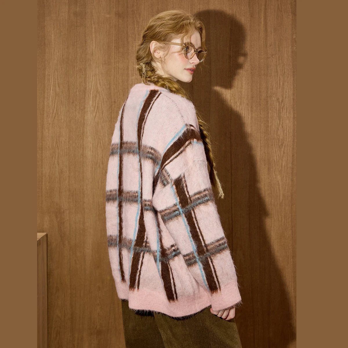 VILZSTUDIOS Retro Chic Oversized Sweater