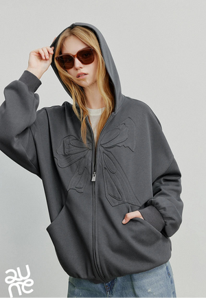 VILZSTUDIOS Cozy Bowknot Hoodie