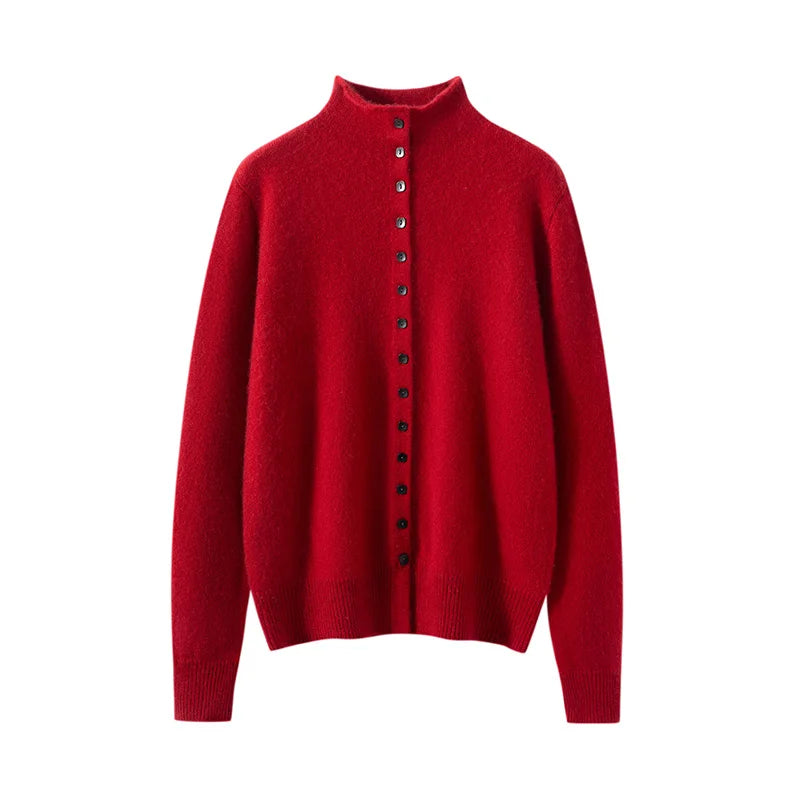 VILZSTUDIOS Luxurious Thick Knit Cashmere Cardigan