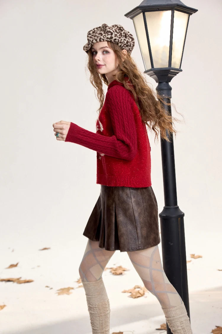 VILZSTUDIOS Cozy Jacquard Hoodie