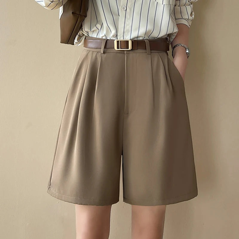 VILZSTUDIOS High Waisted Korean Style Wide Pants